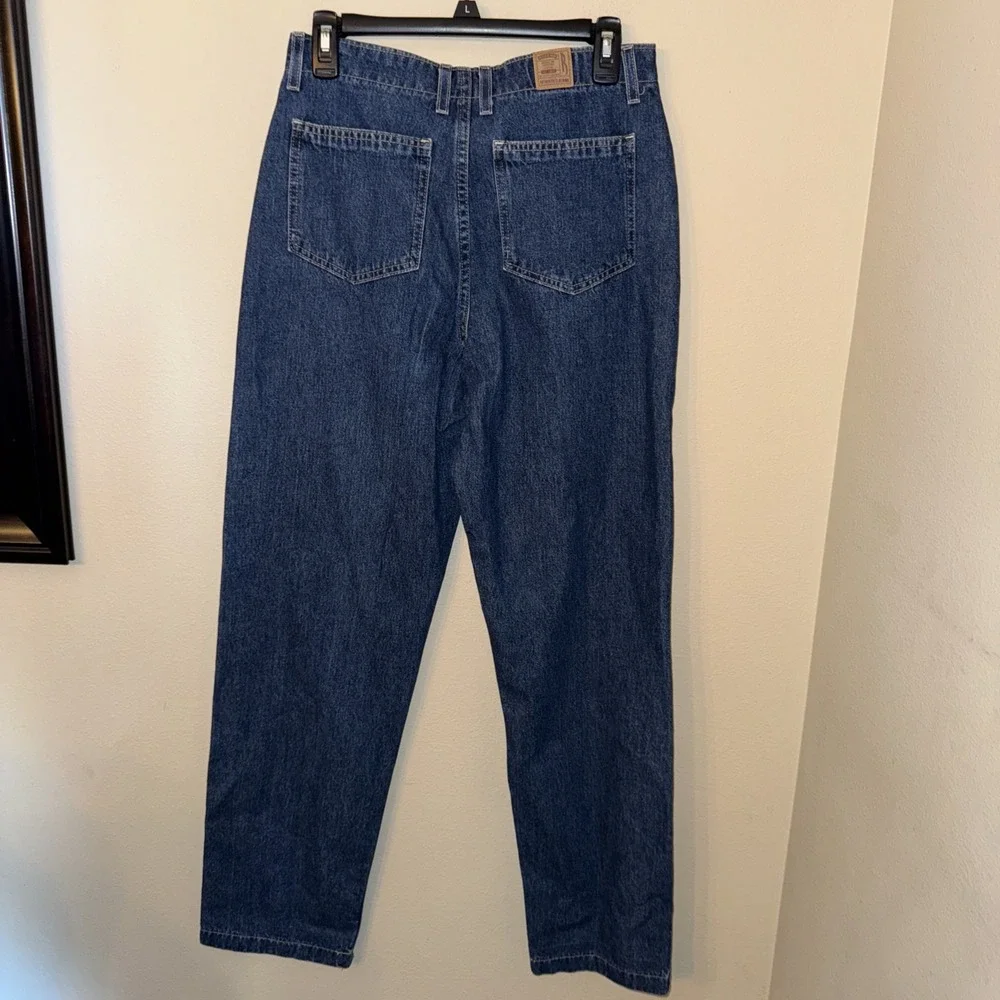 Vintage Riders by Lee High Rise Jeans Sz 6 Medium Wash 100%‎ Cotton Straight Leg